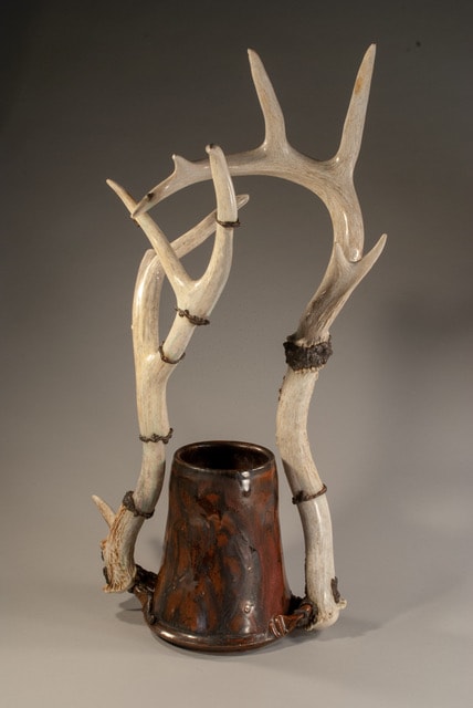 Flow - Antler Vase #7 by Jeffrey Taylor, Image 2.