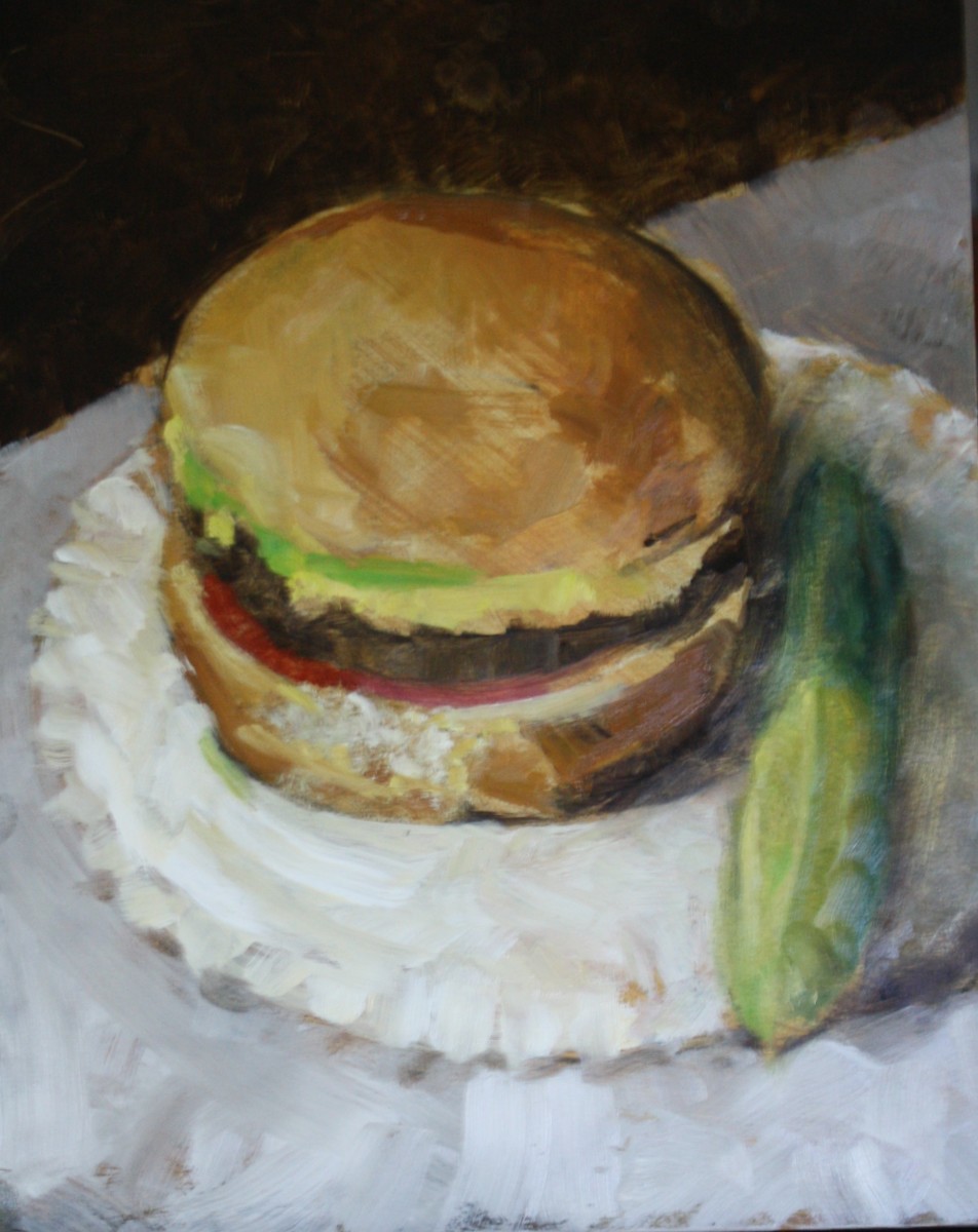 Marcee's Burger by Gary Hoff 