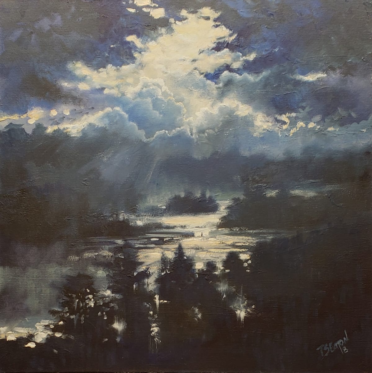 Misty River by Tim Eaton 
