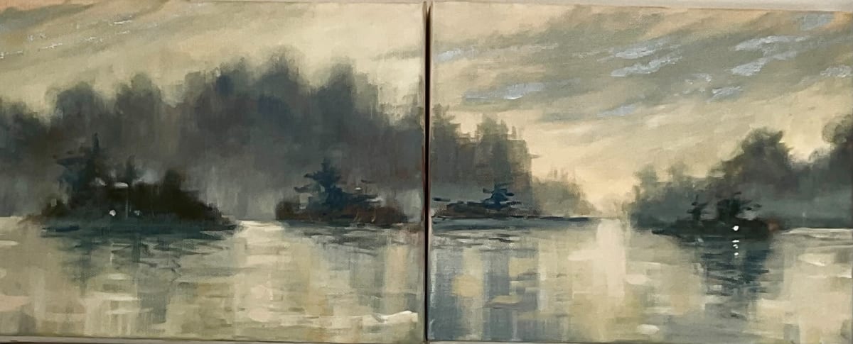 Shades of Pale (diptych) by Tim Eaton 