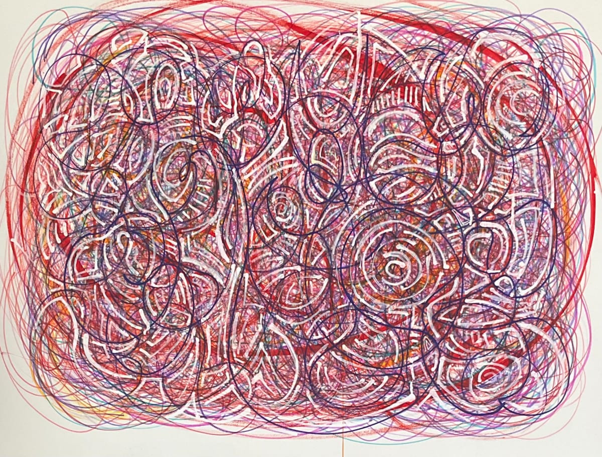 Red Tangle 2 by Paul Johnston 