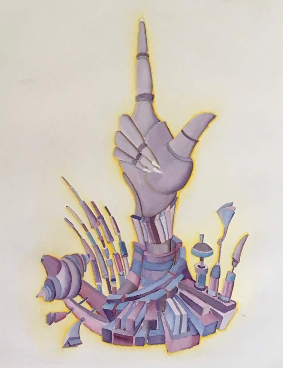 Hand Instrument by Paul Johnston, Image 1.
