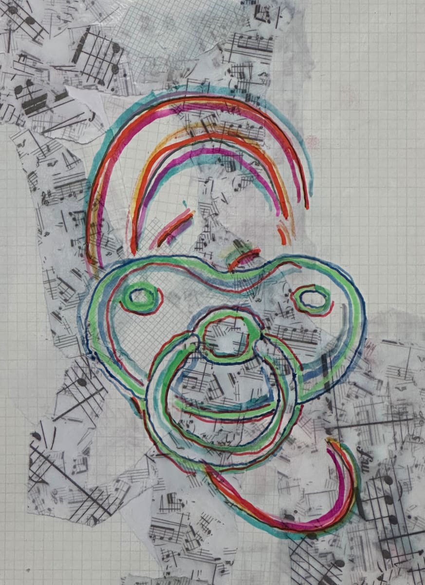 Phonocetrism pacifier by Paul Johnston, Image 3.