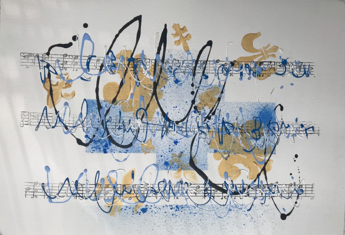 Visual notation study, Image 1.