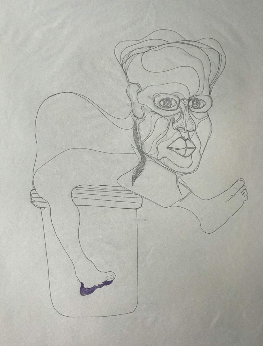 Human figure by Paul Johnston, Image 1.