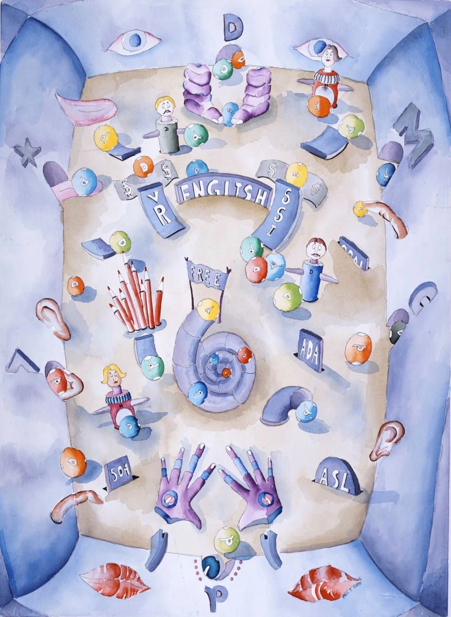 Deaf Education Pinball, Image 1.