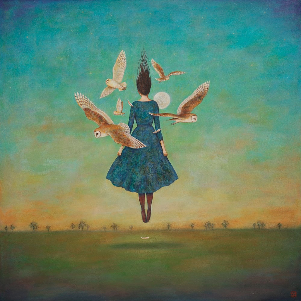 Autumn Gloaming by Duy Huynh / SOLD 