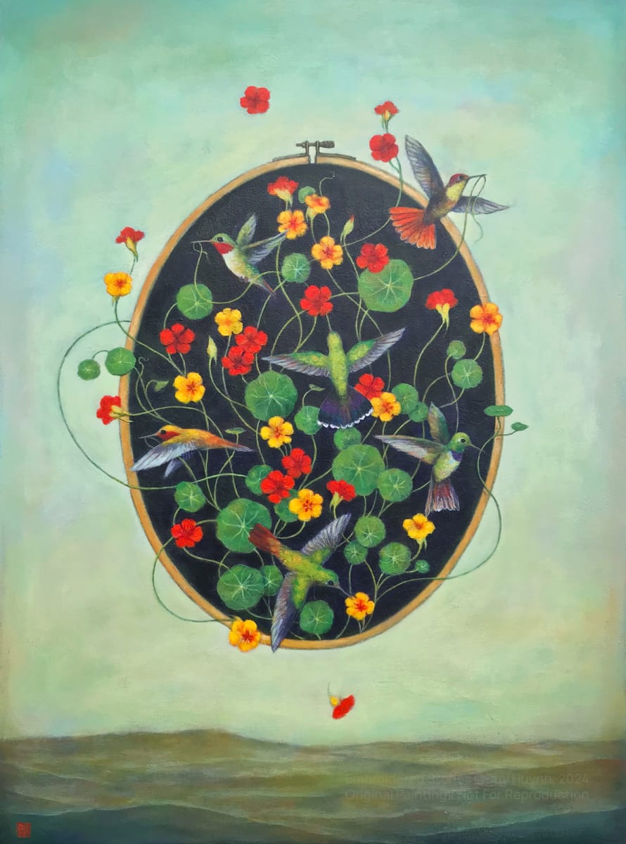Embroidered Stories by Duy Huynh / SOLD, Image 1.