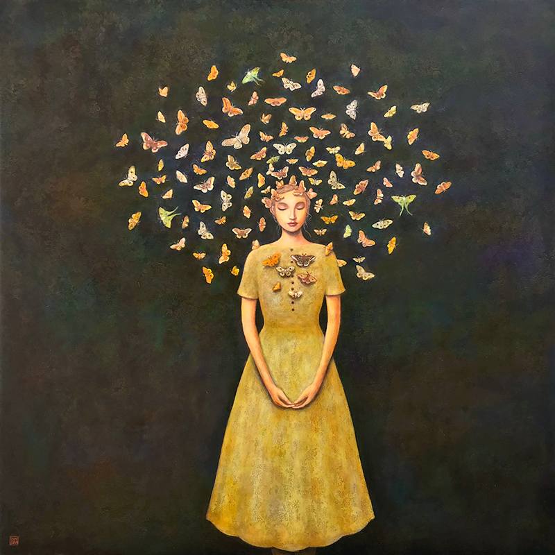 Moth Mother by Duy Huynh / SOLD 
