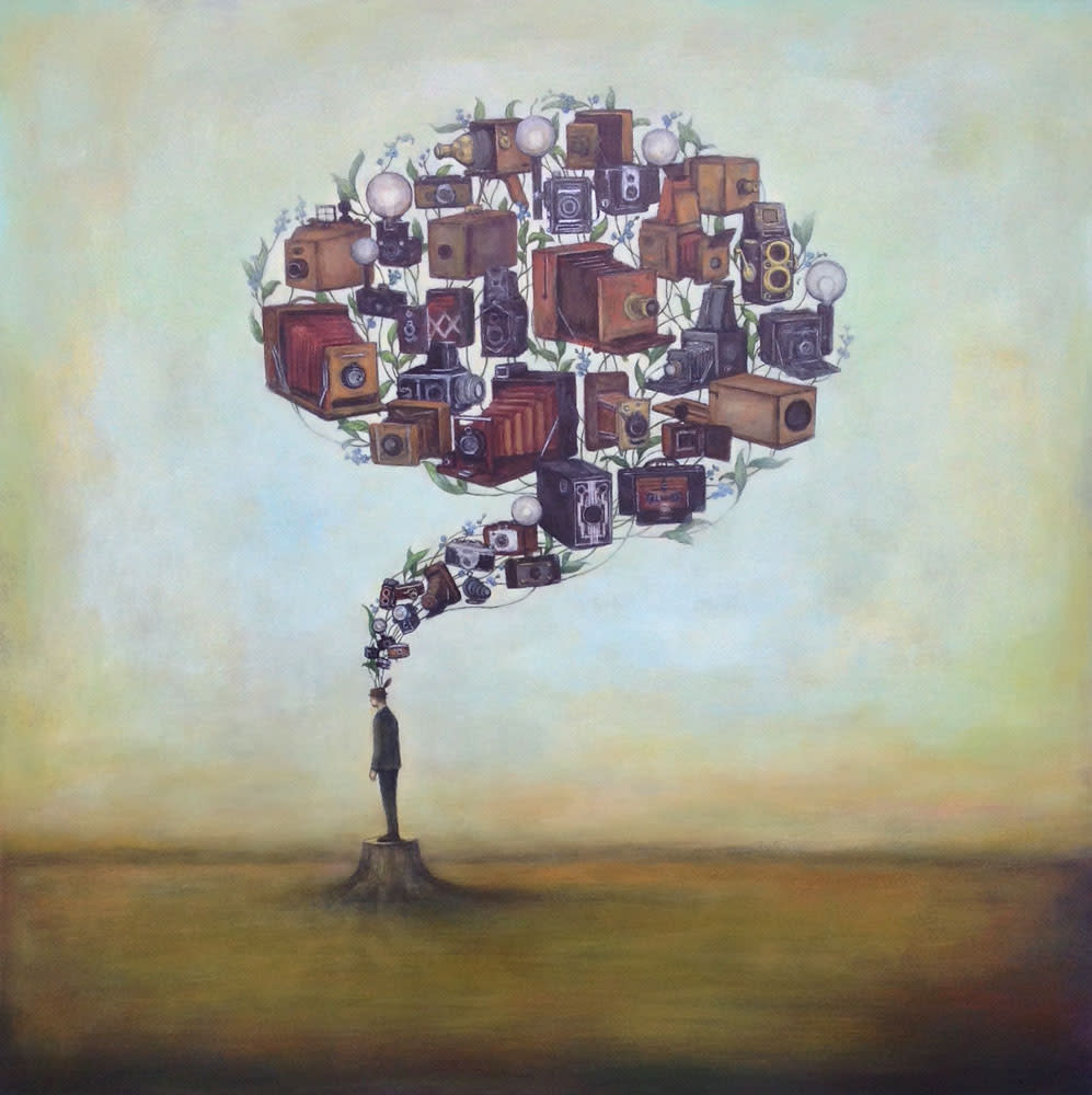 Photographic Memory Brainstem by Duy Huynh / SOLD 