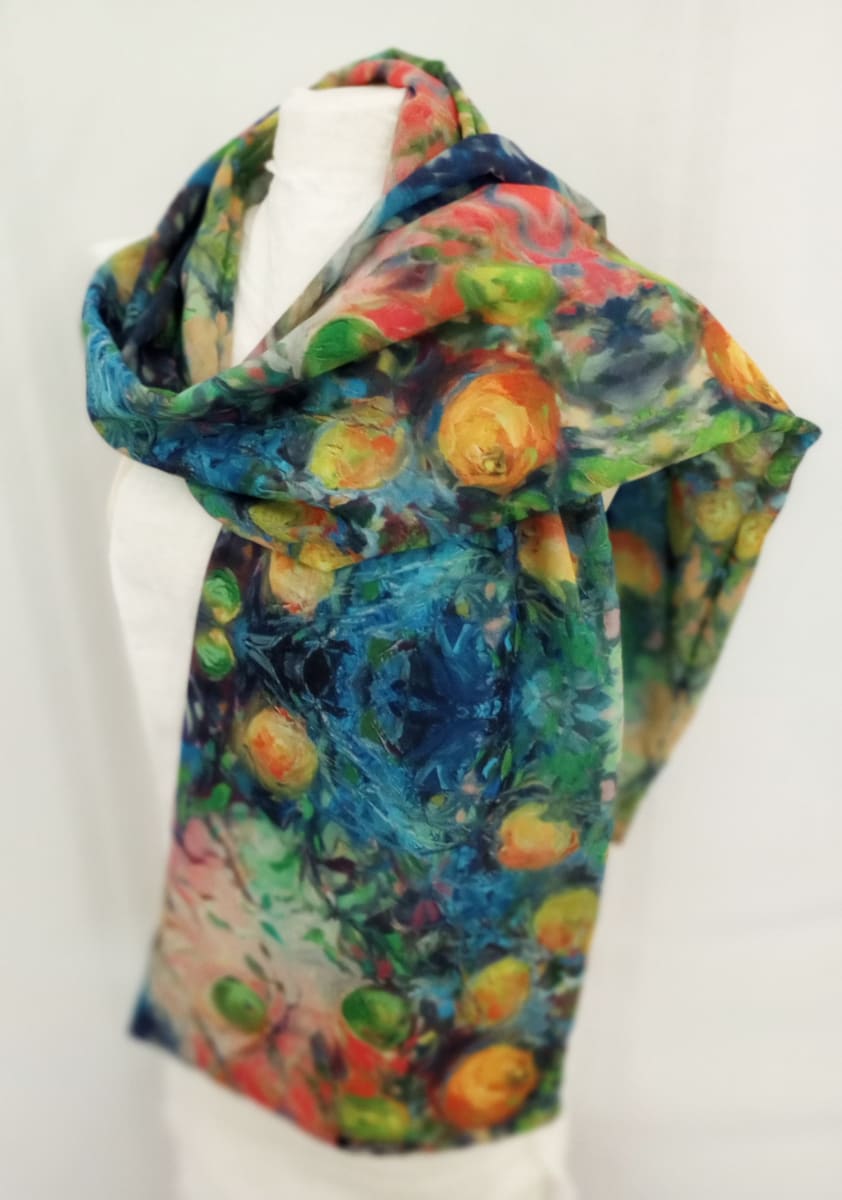 Lemon Dreams Scarf/Shawl, Image 3.