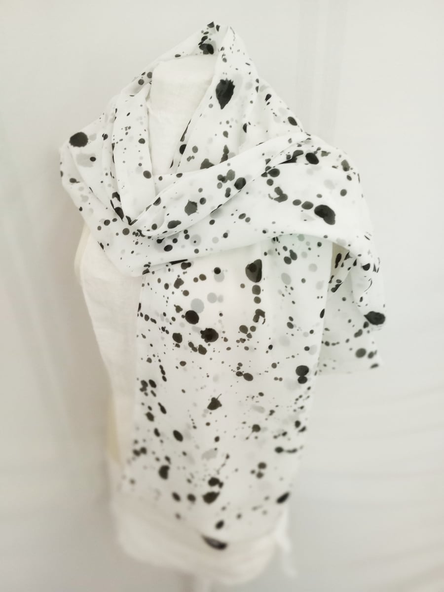 Splats Scarf/Shawl, Image 3.