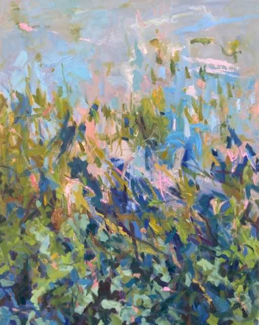 September Pond by priscilla whitlock 