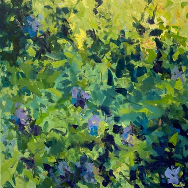 Hydrangeas, Shade by priscilla whitlock  Image: Lower piece for My Garden, Phlox diptych