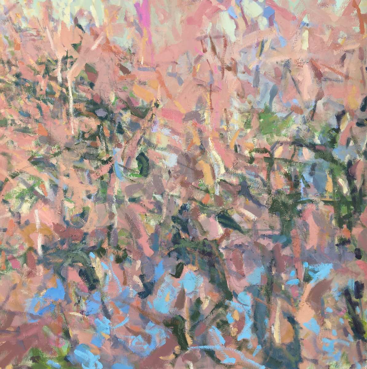 Winter, Lake by priscilla whitlock  Image: Diptych left panel 