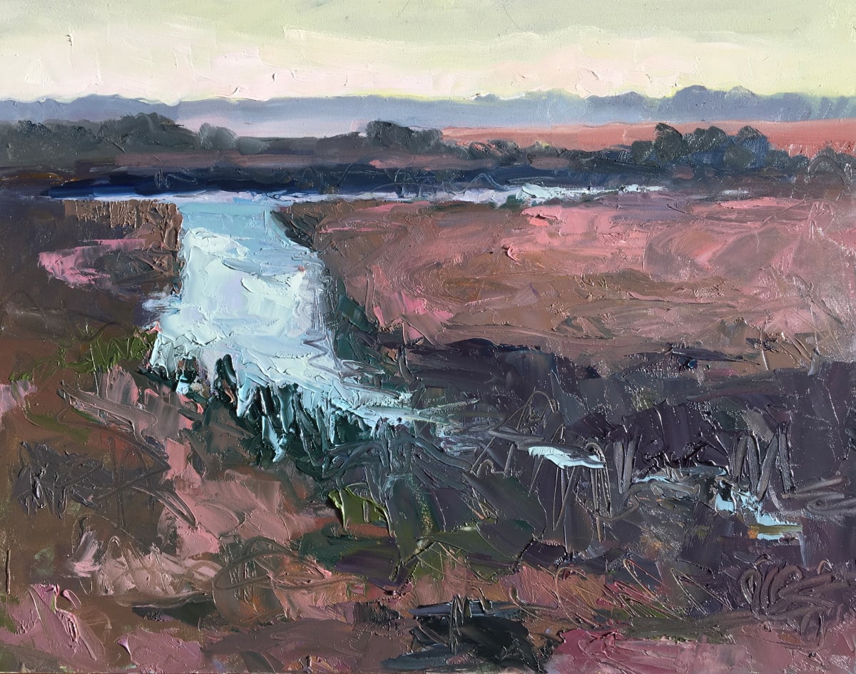 Marsh Creek, Winter Pinks, Image 1.