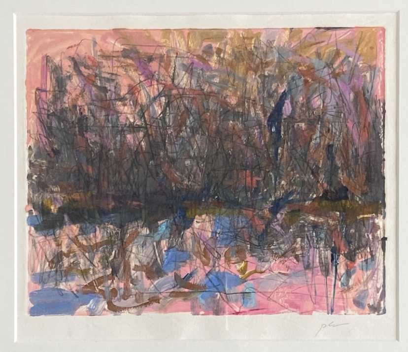 Lake, Glow by priscilla whitlock 