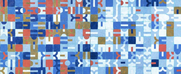 Labyrinth  Image: 6 part painting