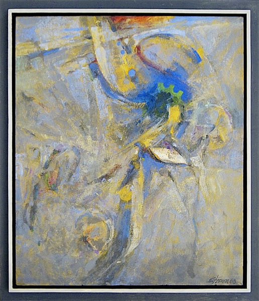 Green Gear  Image: Green Gear, Acrylic on canvas