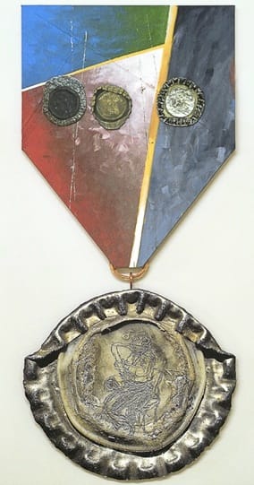Medal for Mex. Sax Player by Melvin N. Strawn 