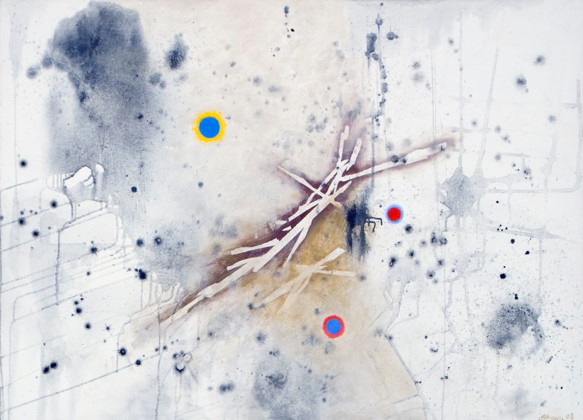 White Drift  Image: White Drift - acrylic on canvas