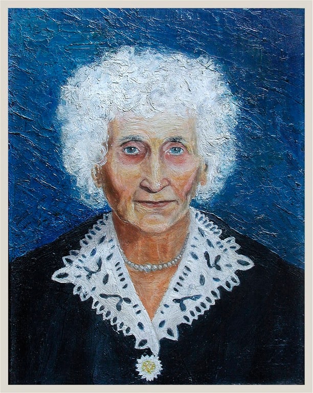 Jenny Higgins  Image: Portrait of Jenny Higgins, Mel's Grandmother