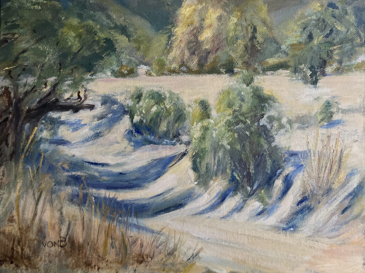 Cheeseboro Canyon Trail by John von Buelow  Image: Plein Air from Cheseboro Canyon Trail and Palo Camodo Canyon