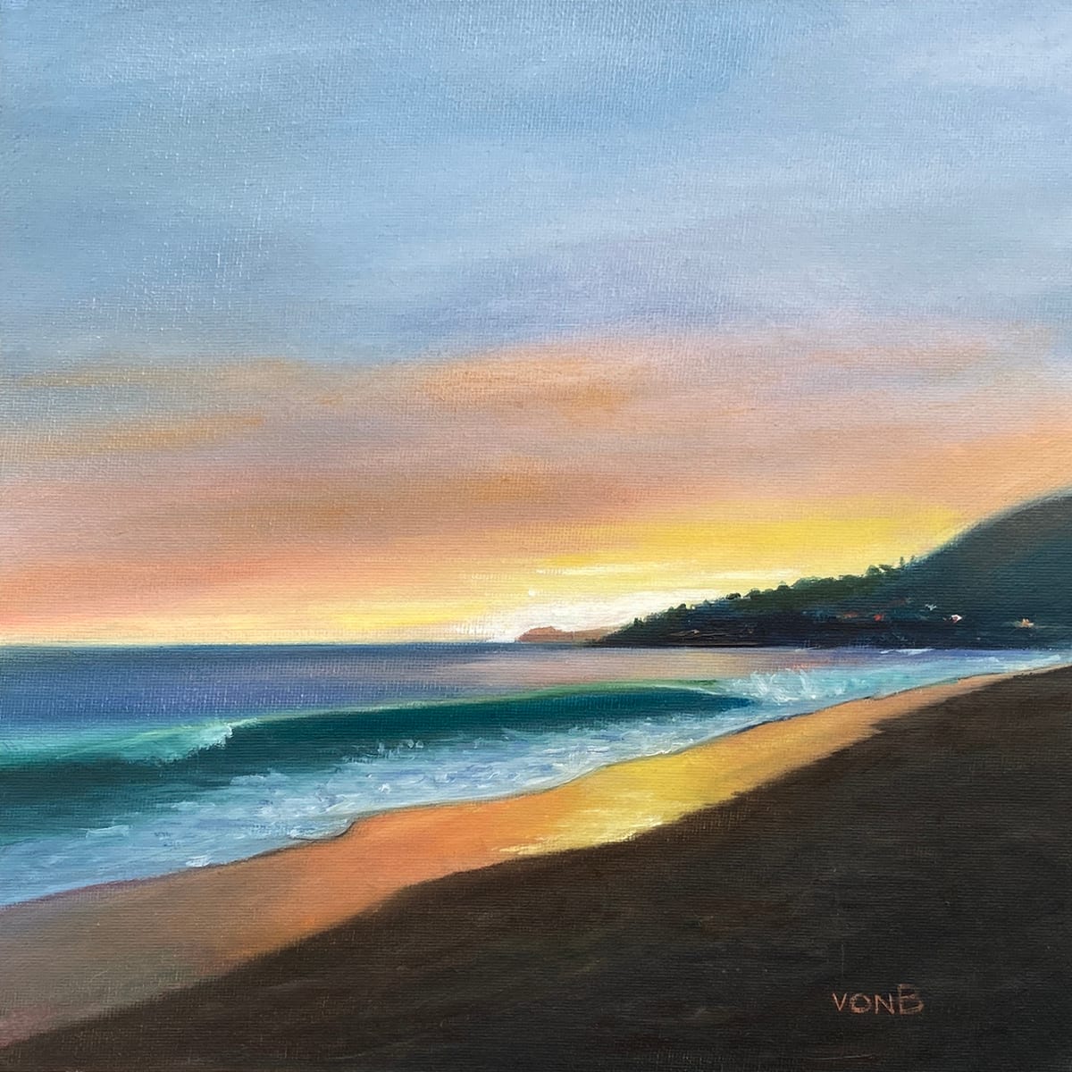 Corral Beach Sunset by John von Buelow, Image 1.