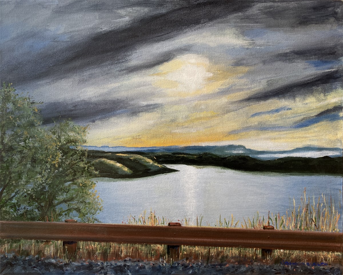 Good Morning New Melones  Image: Watching the sun rising into the morning at Lake Melones. A Gold Rush town is submerged beneath this reservoir near Angel's Camp California. 