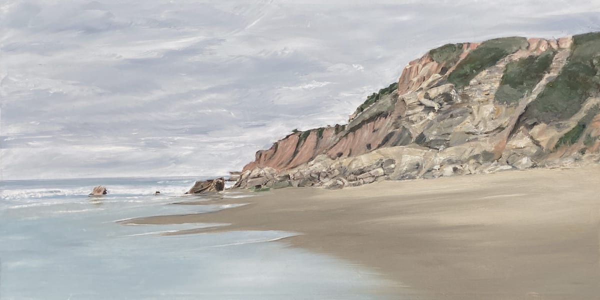 Heavens at Low Tide by John von Buelow  Image: Heavens sits at the true county line; the last beach in Malibu.