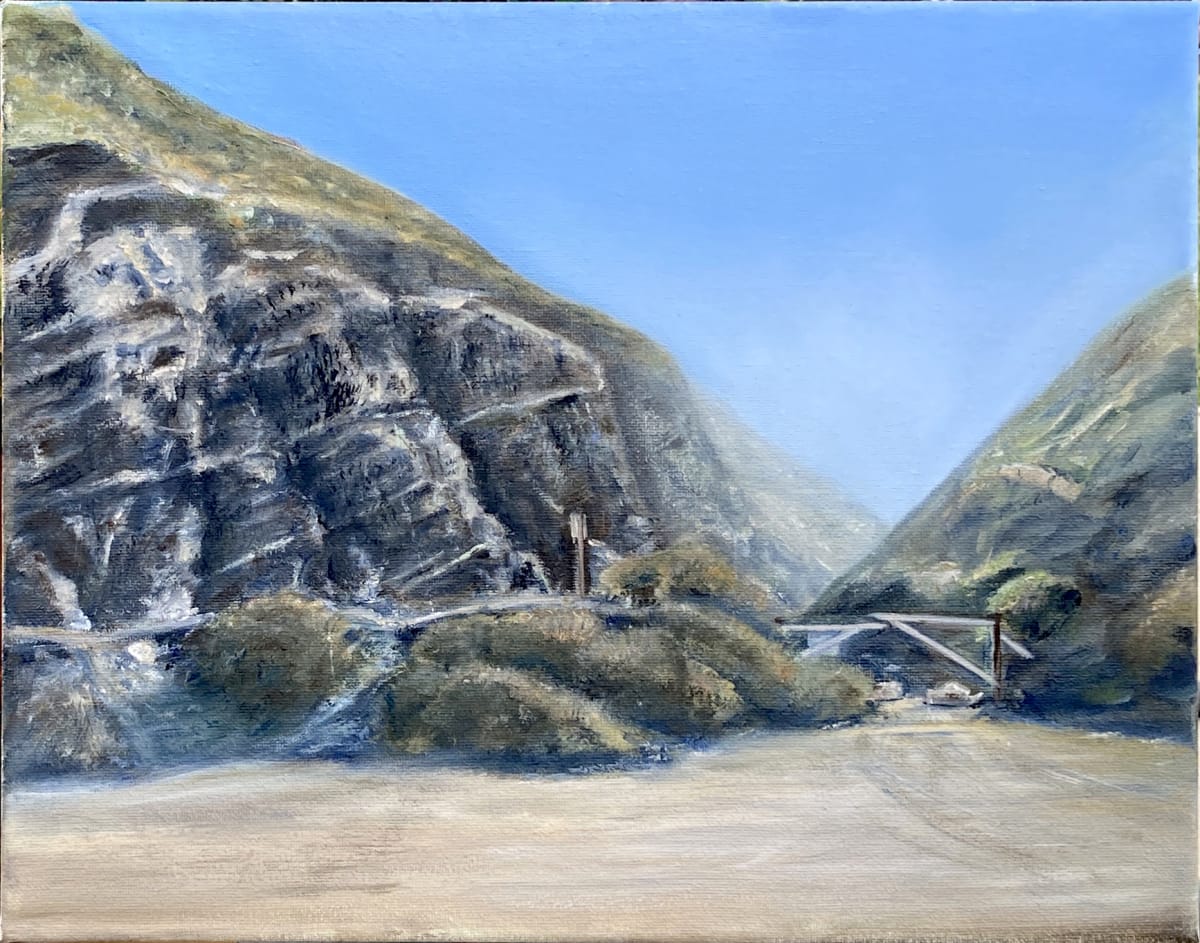 Magu Rock at PCH  Image: The view towards PCH on the north side of Magu Rock.