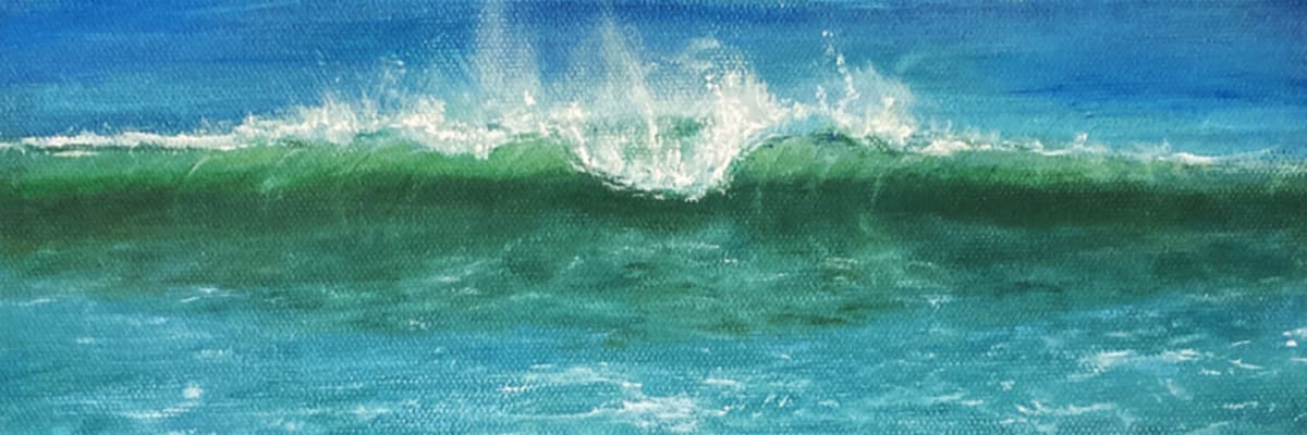 Super Wave at Murph's  Image: Hollow wave with lots of color breaking south of Point Magu.