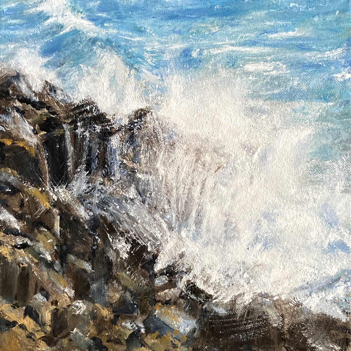 South Coast Rocks and Splashes, Image 1.