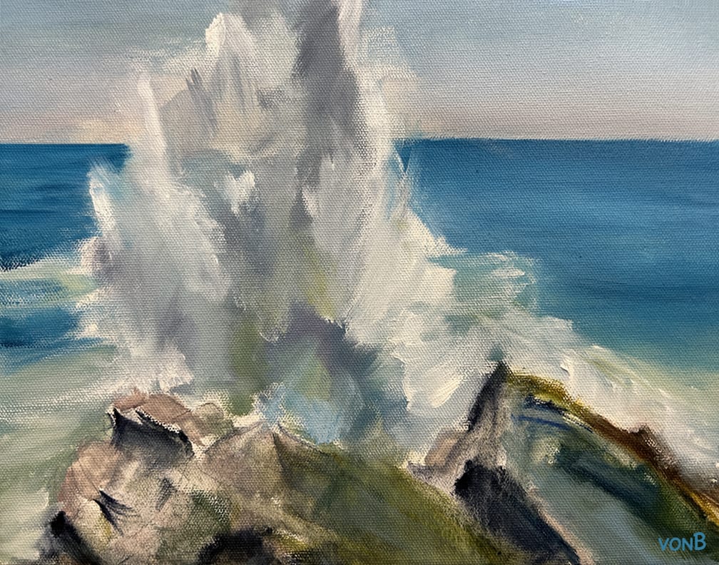 Splash at that Gap by John von Buelow, Image 1.