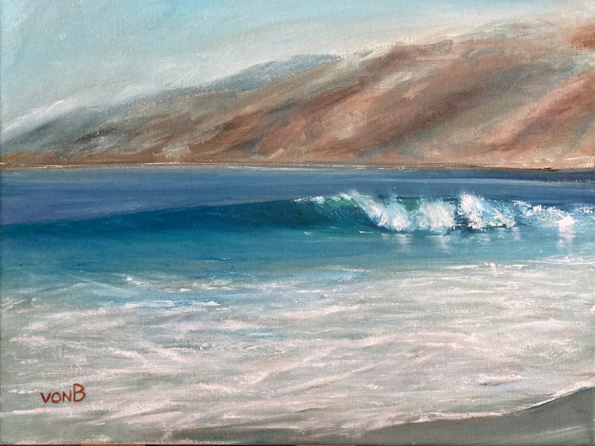 Wave at Westward Beach  Image: 
One crisp morning swell just south of Free Zuma