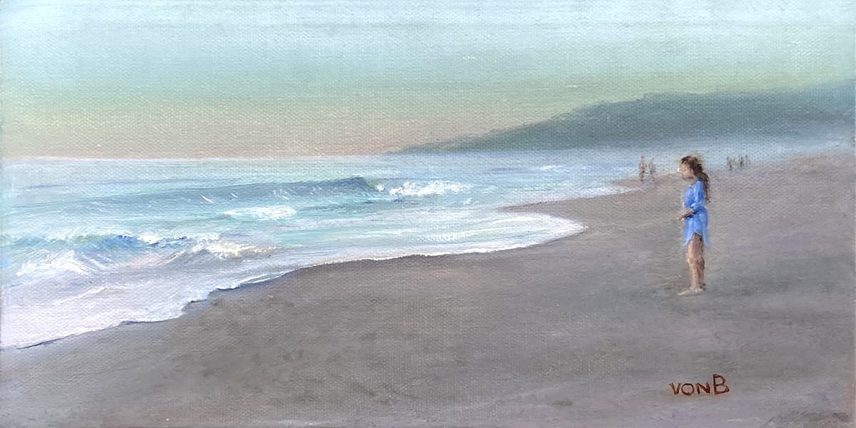 Zuma Girl  Image: An off season later afternoon at Malibu's Zuma Beach