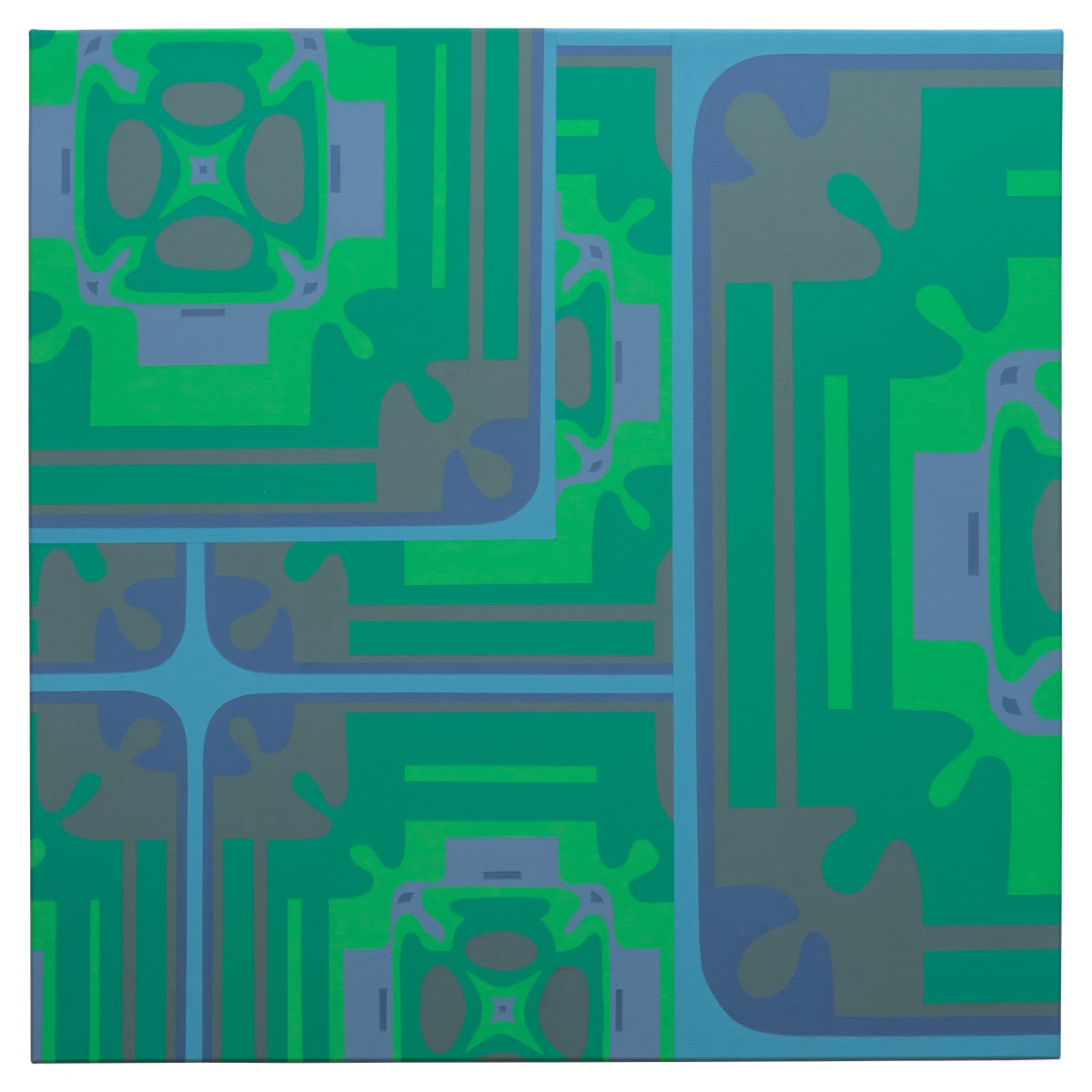 PULSE: Blue and Green Stack 