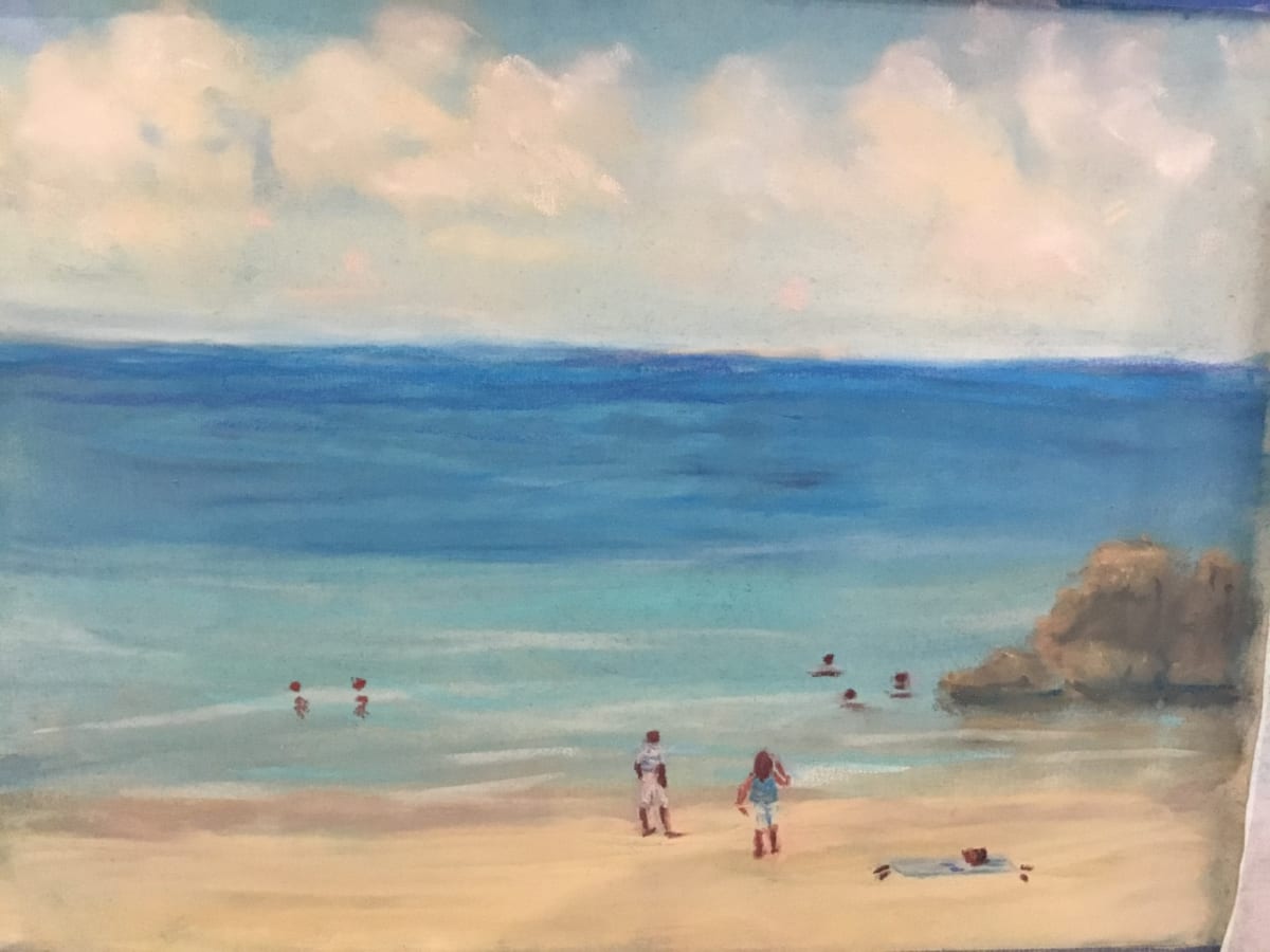 Beach Day in Bermuda by pamela callen 