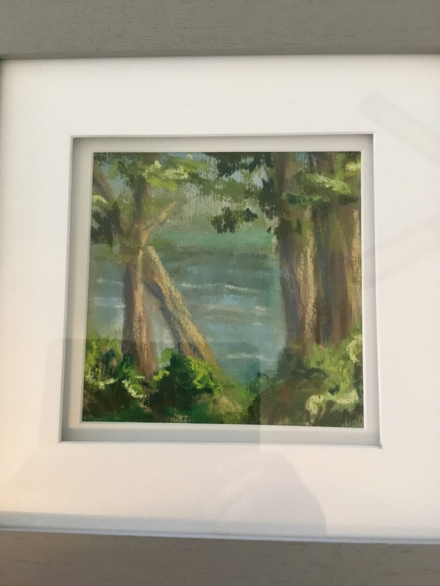 Mill Cove by pamela callen  Image: Plein air of Mill Cove