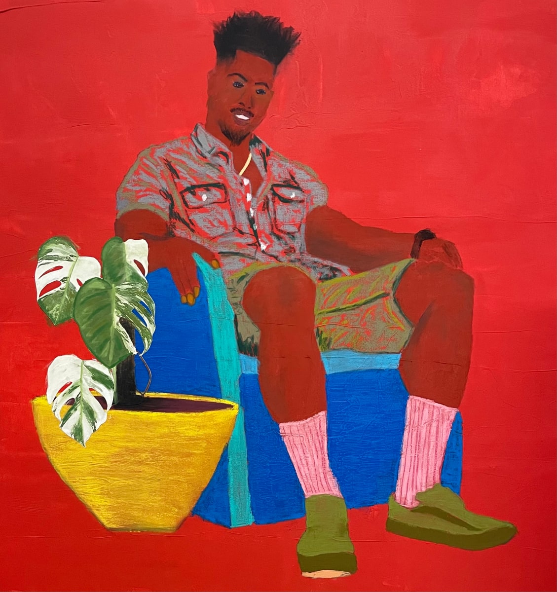 Pink Socks, Black Eyes by Hasef, Image 1.