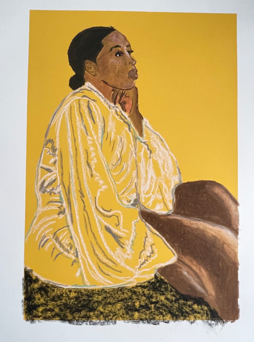 She who is at peace with herself by Hasef 