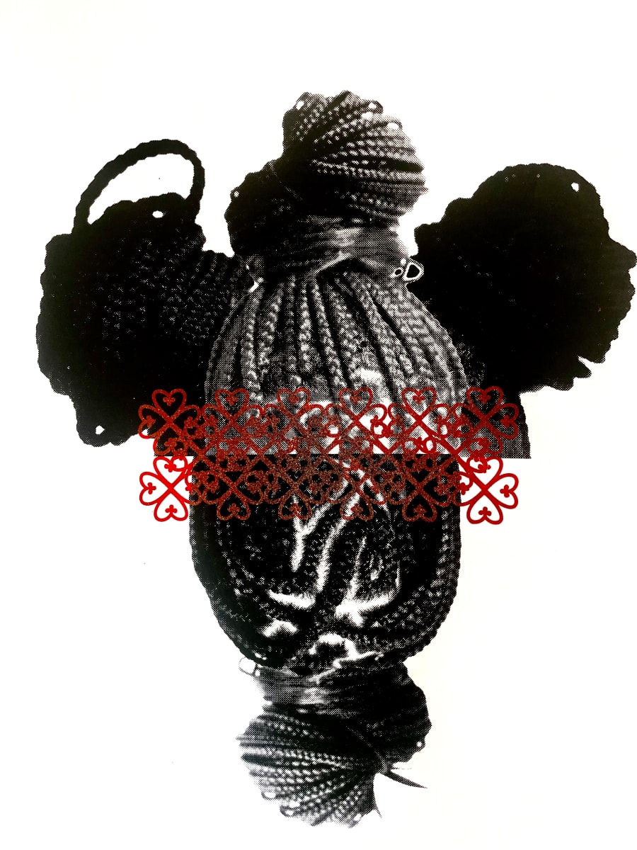 Protective II by Hasef  Image: 1 of 3 ve silkscreen pressed prints