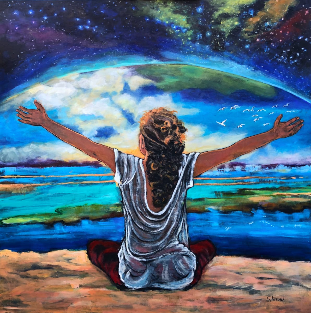A New Dream by Sherron Fairbairn  Image: Depict a hopeful future.