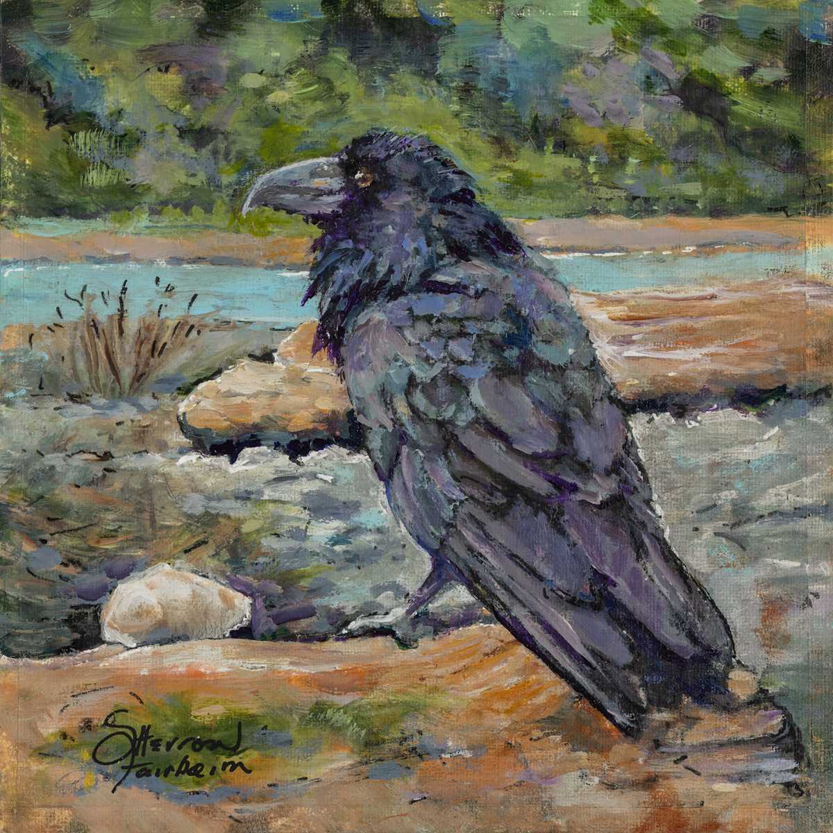 THE MESSENGER by Sherron Fairbairn, Image 1.
