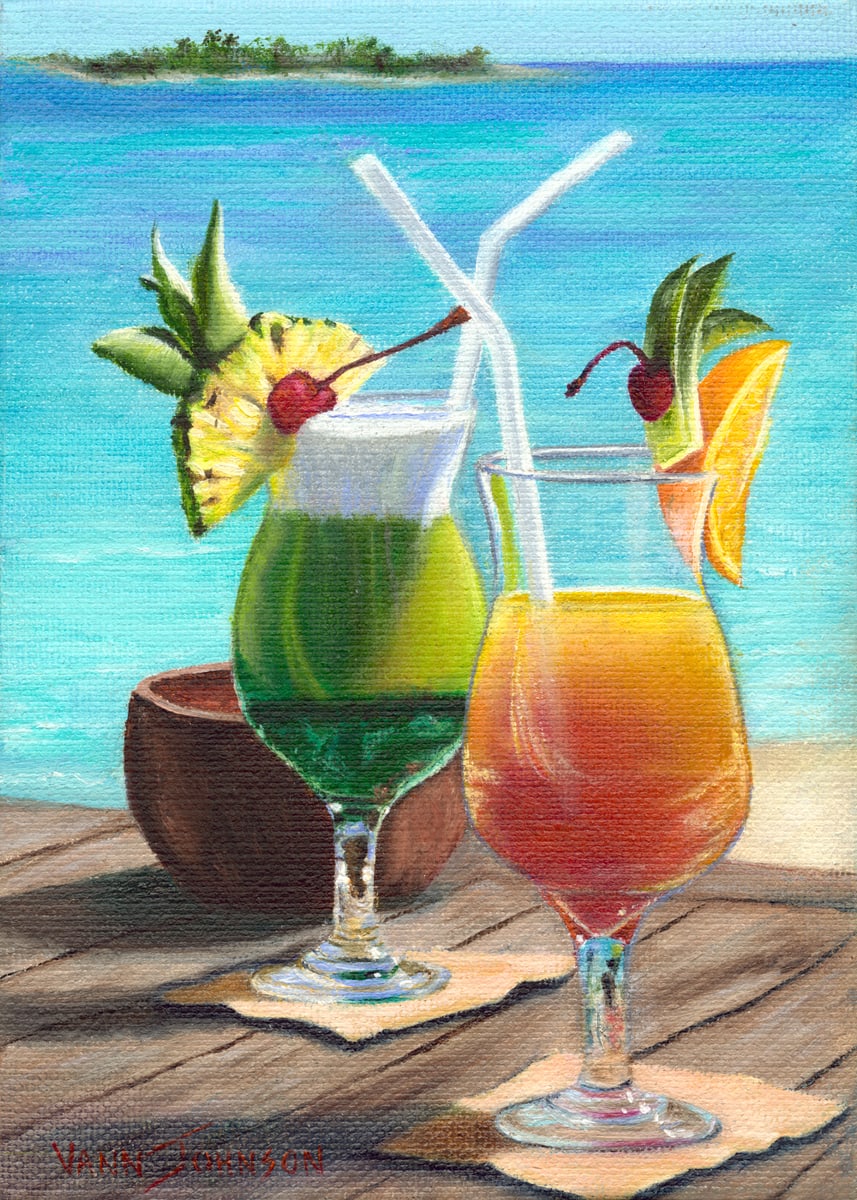 Boat Drinks by Wendi Vann Johnson 