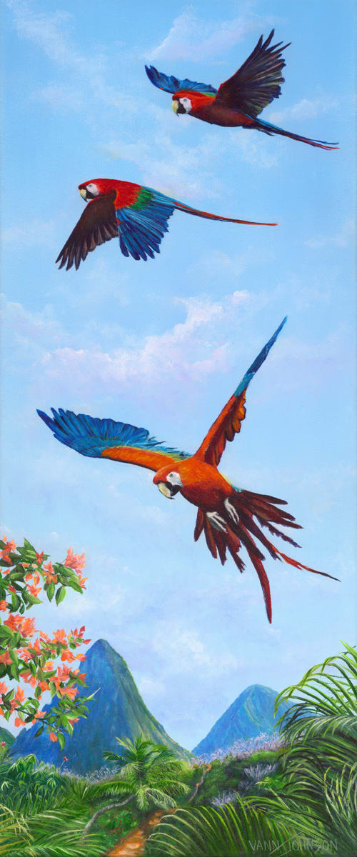 Birds of Paradise by Wendi Vann Johnson 