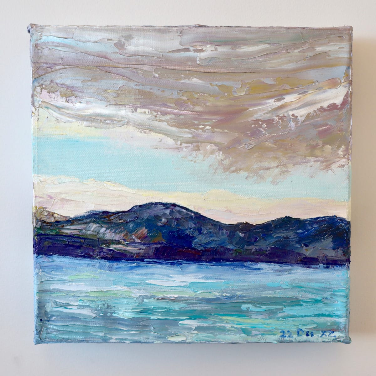 Pukaki Moods #10 (Plein Air) by Claudia.Du.XZ Art 
