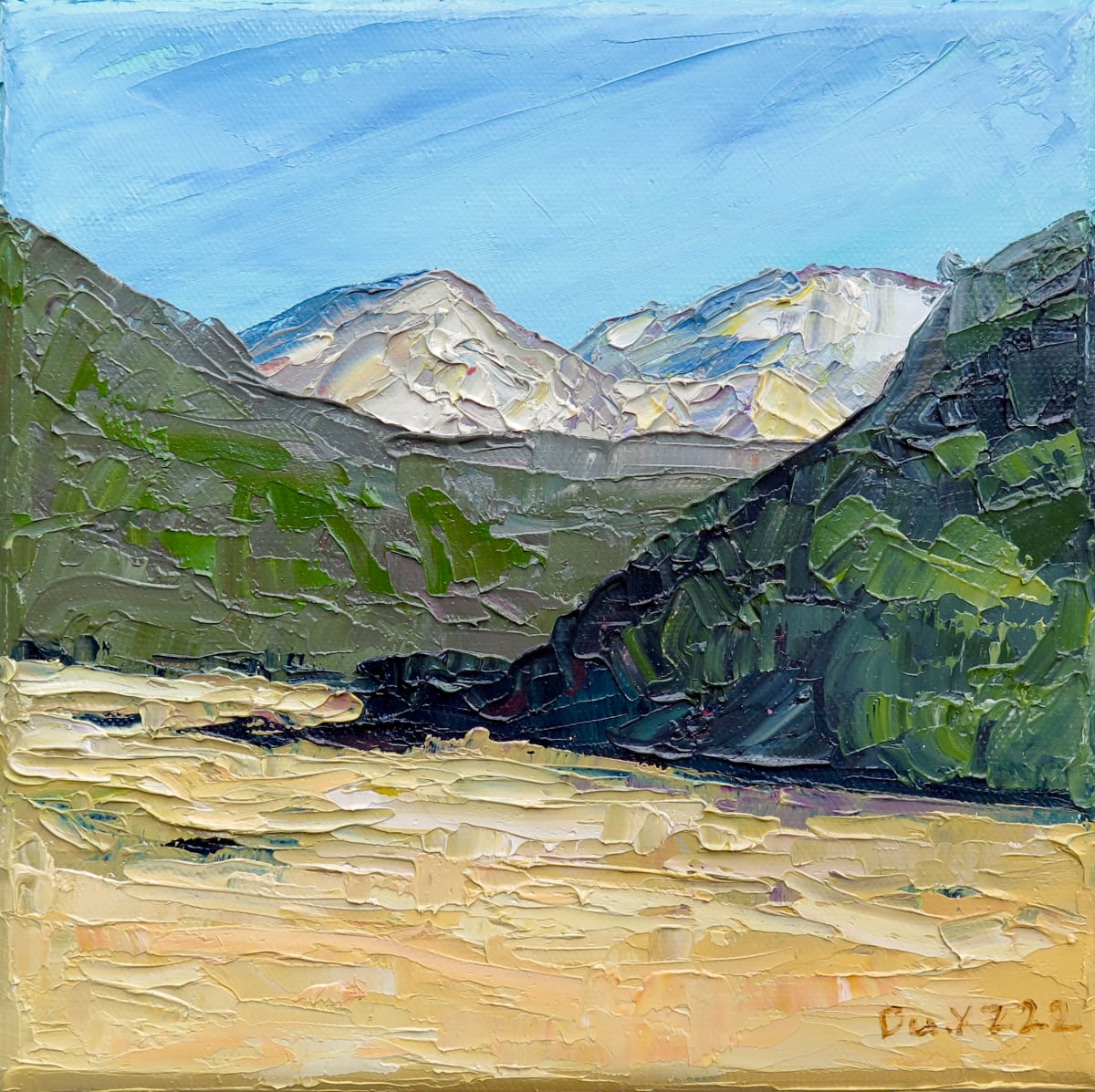 Aoraki - Foothills by Claudia.Du.XZ Art 