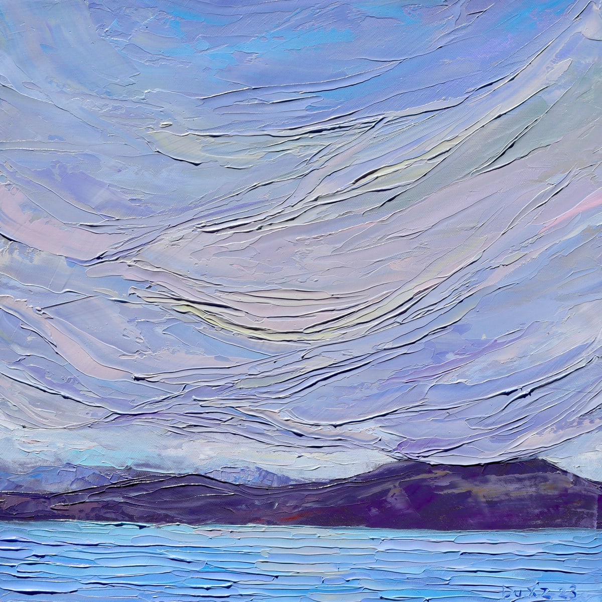 Pukaki Moods #24 by Claudia.Du.XZ Art 