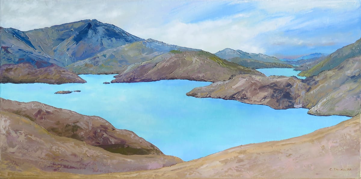 Benmore Blues by Claudia.Du.XZ Art 